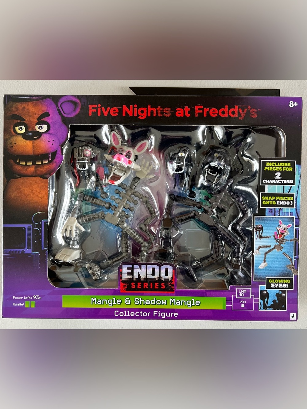 Five Nights At Freddy’s FNAF Endo Series Mangle and Shadow Mangle Figure New